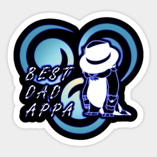 Best Dad Appa Sticker